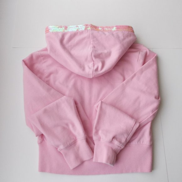 Thalia Sodi Girls Cropped Hoodie Size 10/12 - Picture 3 of 10